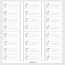Search for floral chic wedding stickers Bridal shower