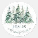 Search for jesus reason for the season stickers Green