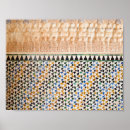 Recherche de motif arabe posters Mosaïque