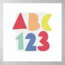 Search for alphabet nursery art Colourful