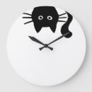 Recherche de minous horloges Chat