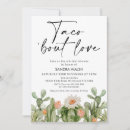 Search for taco bridal shower invitations Taco bout love