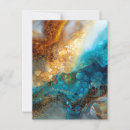 Search for fluids postcards Blue