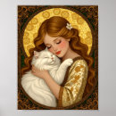 Search for art nouveau cat posters Retro