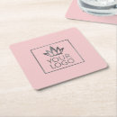 Search for logo coasters Business branding