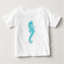 Recherche de hippocampes bébé vêtements Bleu
