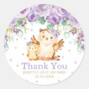 Search for purple owl stickers Whimsical