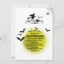 Search for moon halloween invitations Elegant