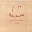 Search for square wedding anniversary invitations 10 20 30 40