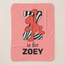 Search for alphabet z blankets Elmo