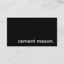 Search for cement business cards Maintenance