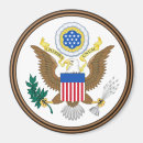 Recherche de nous aigle magnets Emblème