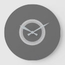 Recherche de gris foncé horloges Élégant