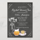 Recherche de chalkboard bridal shower invitations Épouse