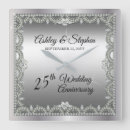 Search for 25th anniversary clocks Diamonds