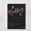 Search for rosegold invitations Stylish