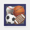 Recherche de baseball napkins Soccer
