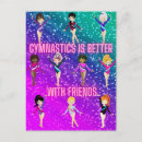 Recherche de gymnaste cartes postales Gymnastique féminine