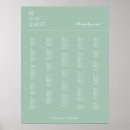 Search for alphabetical wedding seating charts Minimalist