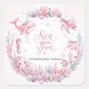 Search for plate stickers Pink baby shower