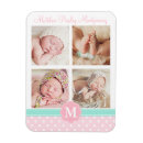 Recherche de modèle de de naissance magnets Monogramme