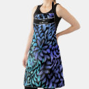 Search for blue swirl aprons Flowers