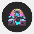Recherche de arcade vintage autocollants Pixel