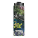 Search for water lilies travel mugs Green