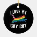 Search for rainbow cat ornaments Lgbt