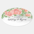 Search for oval wedding stickers Pink