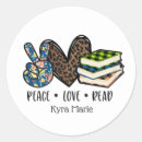 Search for peace love books stickers Classic
