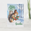 Search for squirrel christmas cards Wildlife