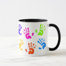 Search for hand print mugs Play
