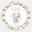 Search for elephant party stickers For kids