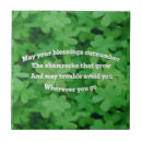 Search for irish tiles Shamrocks