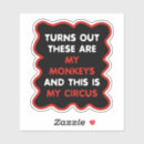 Search for kissing monkey stickers Funny