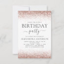 Search for pink white birthday invitations Thirty