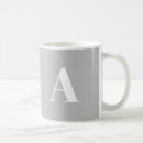 Search for alphabetic mugs Letter
