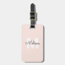 Search for cute luggage tags Blush pink