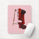 Recherche de camion rouge tapis souris Véhicule