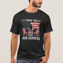 Search for thank you for your service tshirts Flag