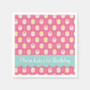 Recherche de motif floral serviettes Girly