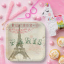Recherche de tour eiffel de paris assiettes en papier Parisien