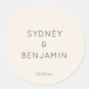 Search for engaged couple names stickers Elegant
