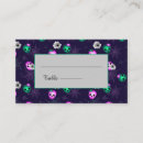 Search for halloween party place cards Spooky