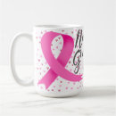 Search for support breast cancer awareness mugs Pink