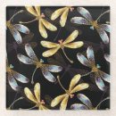 Search for seamless pattern coasters Gold