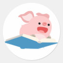 Search for cartoon fly stickers Pig