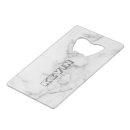 Search for credit card bottle openers Marble