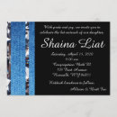 Recherche de boy bar bat mitzvah invitations Bleu